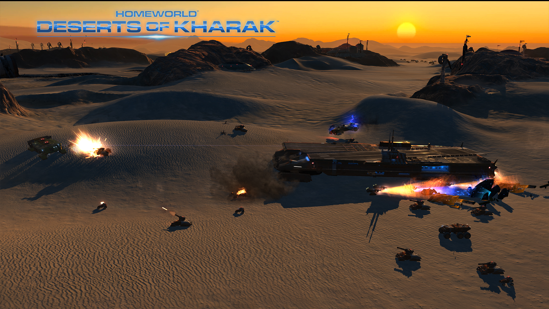 Homeworld desert. Homeworld: Deserts of Kharak. Homeworld Deserts of Kharak авианосец. Homeworld: Deserts of Kharak игра. Homeworld Shipbreakers.